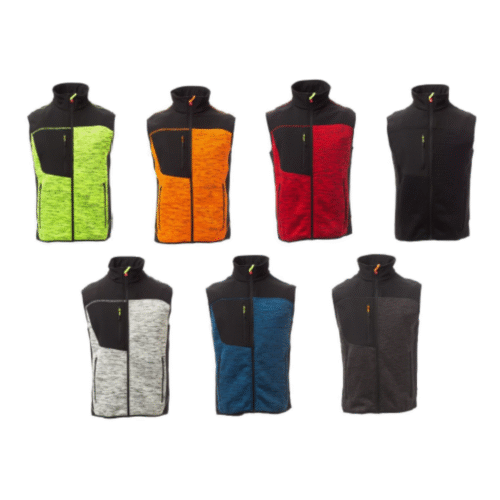 Vest TOUR kootud materjal ja softshell unisex