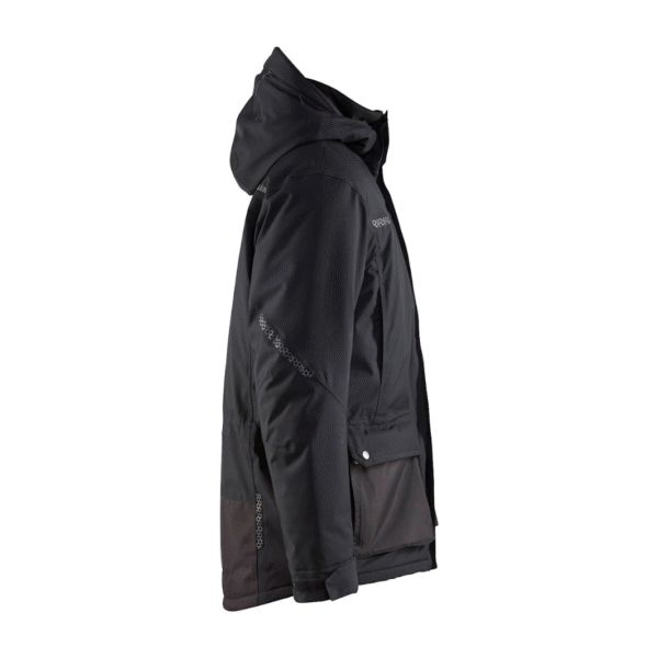Talveparka Blakläder 4989 must kapuutsiga
