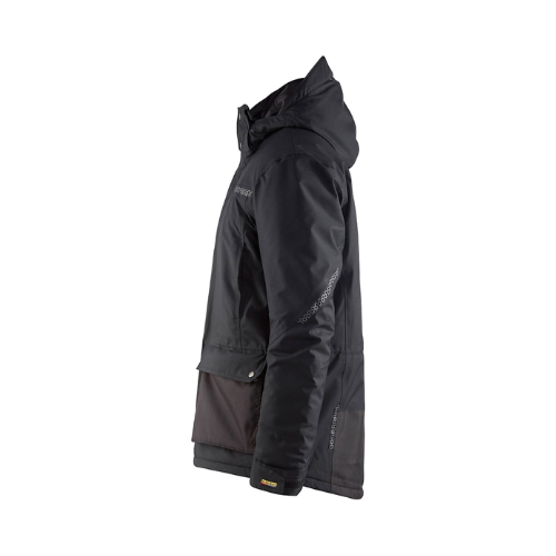 Talveparka Blakläder 4989 must kapuutsiga