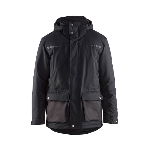 Talveparka Blakläder 4989 must kapuutsiga