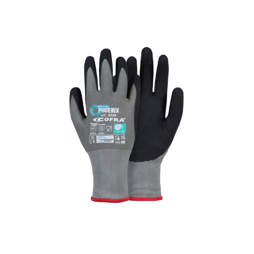 Töökindad Cofra PHOENIX vahtnitriilkattega G350